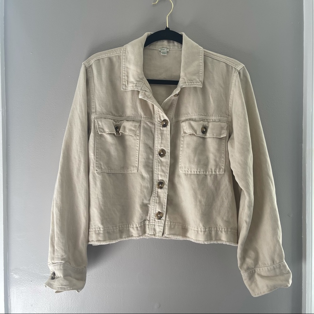 AE Linen mixed Shacket 🧥